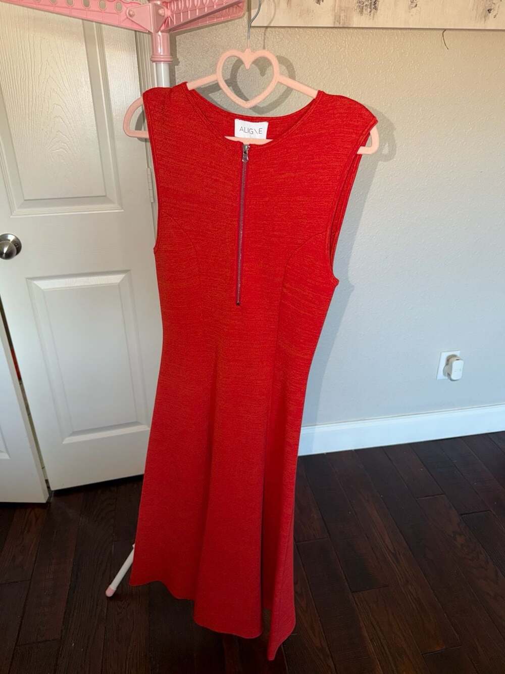Aligne Vida Zip-Neck Midi Dress